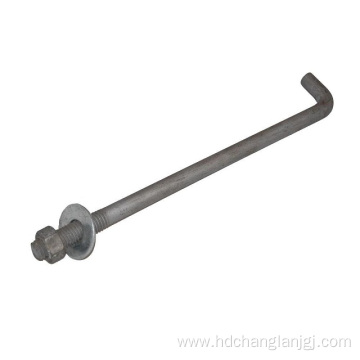 Hot Dip Galvanized L Anchor Bolts